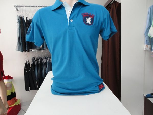 Camisa Polo C/ Estampa e Patch